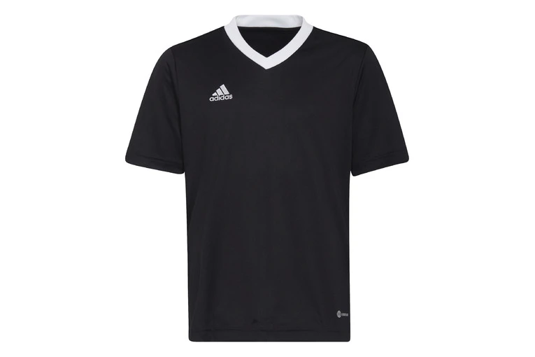 Adidas Entrada 22 Voetbalshirt Black KIDS 1 Adidas Entrada 22 Voetbalshirt Black KIDS