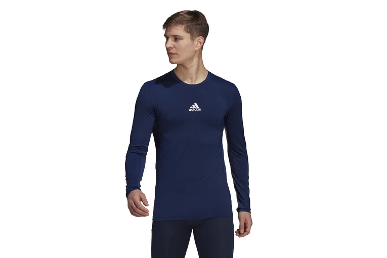 Adidas Compression Longsleeve Team Navy Blue Heren 2 Adidas Compression Longsleeve Team Navy Blue Heren - Afbeelding 2