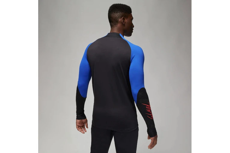 Nike Paris Saint-Germain Strike Sweatshirt Zwart/game Royal Heren 2 Nike Paris Saint-Germain Strike Sweatshirt Zwart/game Royal Heren - Afbeelding 2