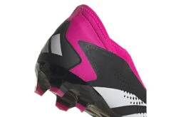 Adidas Predator Accuracy.3 Veterloze Firm Ground Voetbalschoenen Core Black / Cloud White / Team Shock Pink 2 Heren -Goedkope Bal Meester Winkel 37110584 5