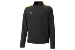 Puma Jr. TeamLIGA 1/4 Zip Top Zwart/ultra Orange KIDS