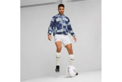 Puma Manchester City FC Prematch Jacket Navy/grijs Heren -Goedkope Bal Meester Winkel 37110623 5