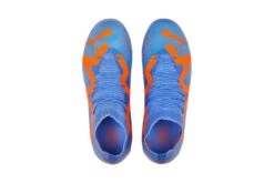 Puma Jr. FUTURE Match Create FG/AG Voetbalschoen Blue Glimmer/oranje KIDS -Goedkope Bal Meester Winkel 37111003 4