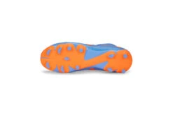 Puma Jr. FUTURE Match Create FG/AG Voetbalschoen Blue Glimmer/oranje KIDS -Goedkope Bal Meester Winkel 37111003 5
