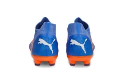 Puma Jr. FUTURE Match Create FG/AG Voetbalschoen Blue Glimmer/oranje KIDS -Goedkope Bal Meester Winkel 37111003 6