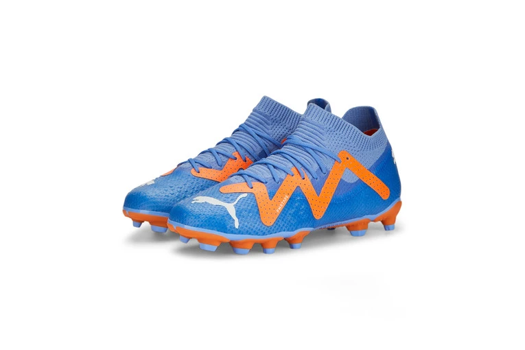 Puma FUTURE Pro FG/AG Voetbalschoenen Blue Glimmer-PUMA White-Ultra Orange KIDS 3 Puma FUTURE Pro FG/AG Voetbalschoenen Blue Glimmer-PUMA White-Ultra Orange KIDS - Afbeelding 3