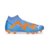 Puma FUTURE Match Create FG/AG Voetbalschoenen Blue Glimmer-PUMA White-Ultra Orange Heren