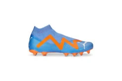 Puma FUTURE Match Create FG/AG Voetbalschoenen Blue Glimmer-PUMA White-Ultra Orange Heren