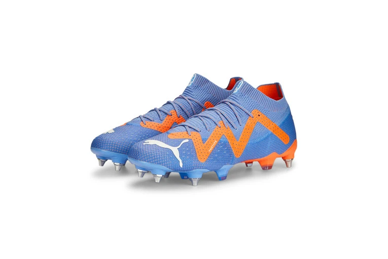 Puma FUTURE ULTIMATE MxSG Voetbalschoenen Blue Glimmer-PUMA White-Ultra Orange Heren 3 Puma FUTURE ULTIMATE MxSG Voetbalschoenen Blue Glimmer-PUMA White-Ultra Orange Heren - Afbeelding 3