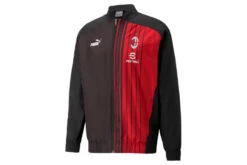 Puma A.C. Milan Prematch Jack PUMA Black/Tango Red Heren
