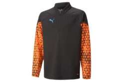 IndividualCUP Voetbaltop Met Kwartrits PUMA Black/Ultra Orange KIDS