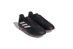 Adidas Copa Pure.1 Firm Ground Voetbalschoenen Core Black / Zero Metalic / Team Shock Pink 2 KIDS -Goedkope Bal Meester Winkel 37111596 3