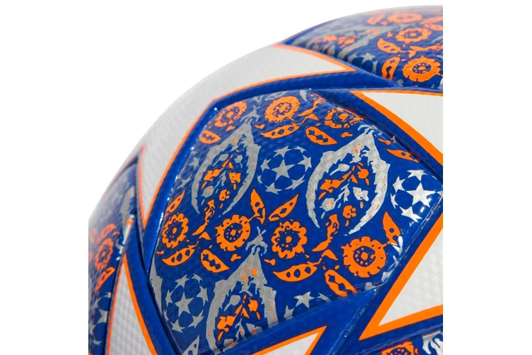 Adidas UCL League Istanbul Voetbal White / Royal Blue / Solar Orange / Silver Metallic 4 Adidas UCL League Istanbul Voetbal White / Royal Blue / Solar Orange / Silver Metallic - Afbeelding 4