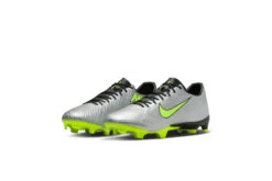 Nike Zoom Mercurial Vapor 15 Academy XXV MG Voetbalschoenen Metallic Silver/Zwart/Volt Heren -Goedkope Bal Meester Winkel 37113088 3