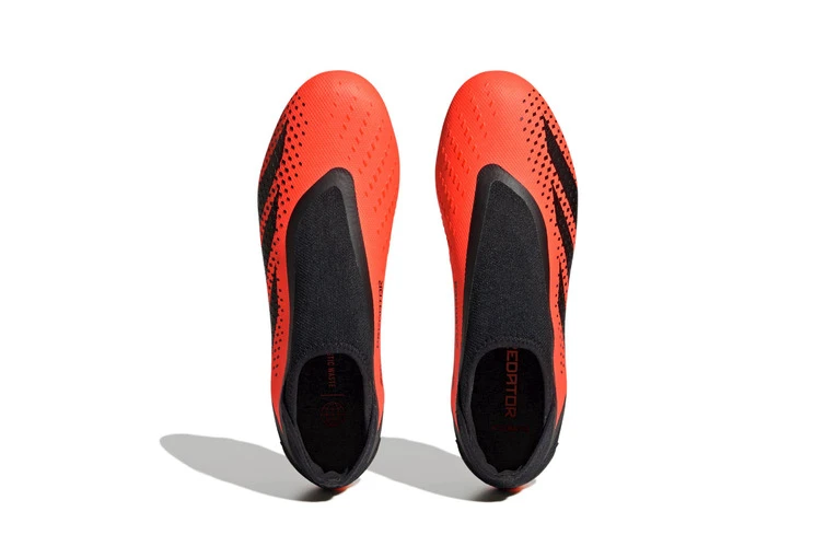 Adidas Predator Accuracy.3 Veterloze Firm Ground Voetbalschoenen Team Solar Orange / Core Black Heren 2 Adidas Predator Accuracy.3 Veterloze Firm Ground Voetbalschoenen Team Solar Orange / Core Black Heren - Afbeelding 2