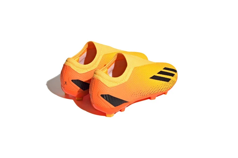 Adidas X Speedportal.3 Veterloze Firm Ground Voetbalschoenen Solar Gold / Core Black / Team Solar Orange KIDS 5 Adidas X Speedportal.3 Veterloze Firm Ground Voetbalschoenen Solar Gold / Core Black / Team Solar Orange KIDS - Afbeelding 5