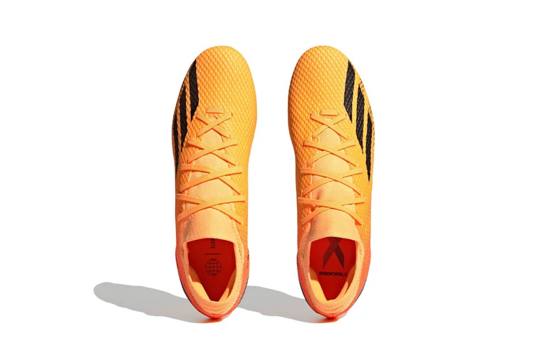 Adidas X Speedportal.3 Veterloze Firm Ground Voetbalschoenen Solar Gold / Core Black / Team Solar Orange Heren 2 Adidas X Speedportal.3 Veterloze Firm Ground Voetbalschoenen Solar Gold / Core Black / Team Solar Orange Heren - Afbeelding 2