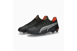 Puma King Ultimate FG/AG Voetbalschoen Zwart/oranje -Goedkope Bal Meester Winkel 37113298 3
