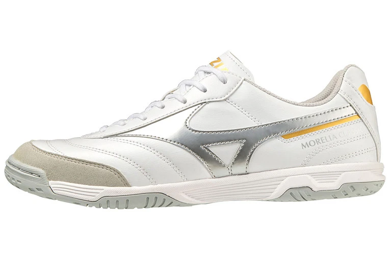 Mizuno Morelia Sala Classic IN Voetbalschoen Wit 2 Mizuno Morelia Sala Classic IN Voetbalschoen Wit - Afbeelding 2