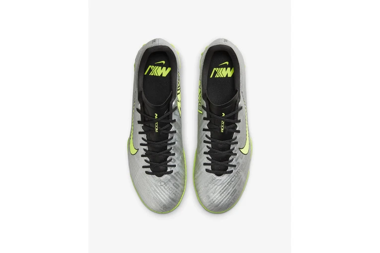 Nike Zoom Mercurial Vapor 15 Academy XXV TF Voetbalschoen Metallic Silver/volt 4 Nike Zoom Mercurial Vapor 15 Academy XXV TF Voetbalschoen Metallic Silver/volt - Afbeelding 4